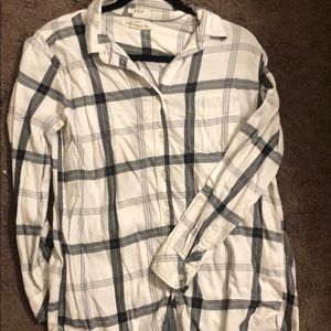 Black & grey flannel